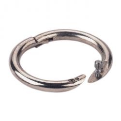 Anilla promocional nariz de toro - niquelada - diámetro interior de 52 a 57 mm - PU 6 unidades - precio por unidad