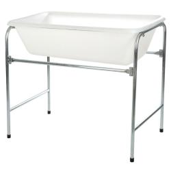 Cadre de table pour cuve de lavage - hauteur 80 cm - différentes versions