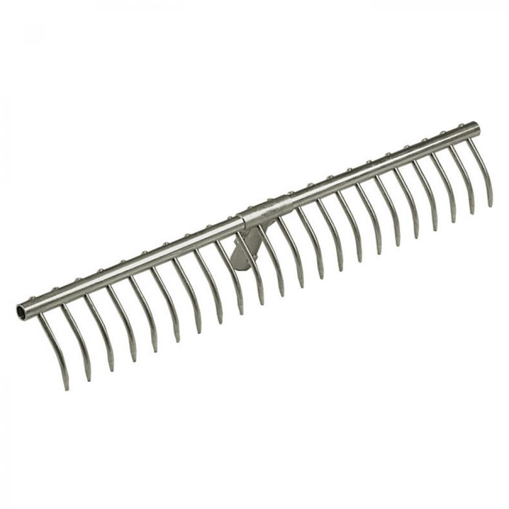Rastrillo de heno fijo - 20 a 24 púas - anchura de 65 a 78 cm - sin mango