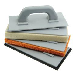„Binnenafwerking-schuurset 5-delig“ - bekleding 10 tot 30 mm - met schuurplaat