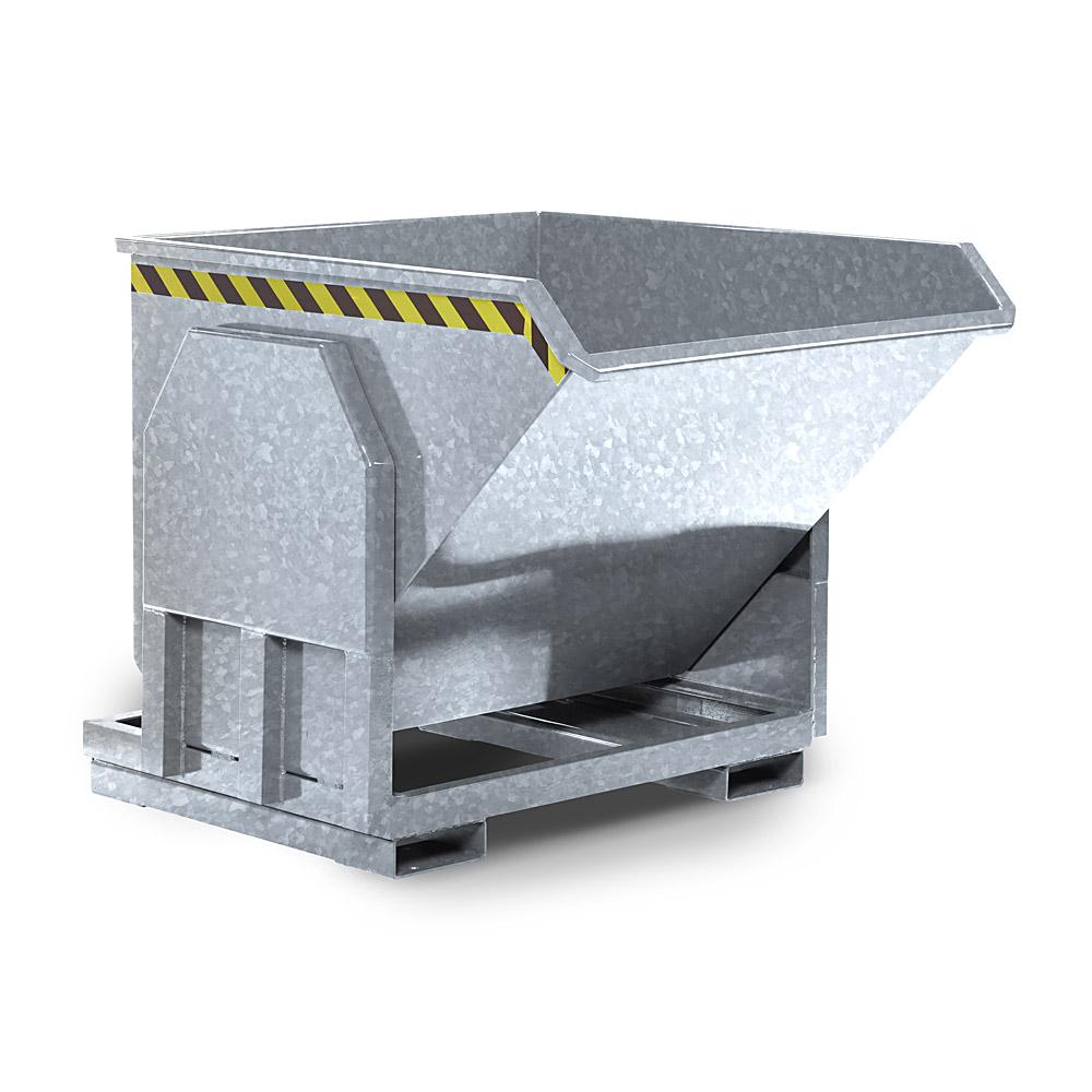 Raskas kippiauto, tyyppi RMK 120 - pitoisuus 1200 dm³ - mitat 1650 x 1350 x 1050 mm - kantokyky 3000 kg - eri malleja