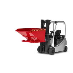 Kippiauto tyyppi RTK 75 - kantavuus 750 dm³ - mitat 1200 x 1450 x 780 mm - kantavuus 1200 kg - eri versiot
