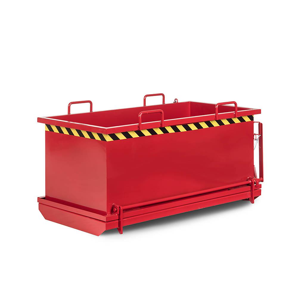 Taitettava pohjakontin tyyppi RKB 50 - pitoisuus 500 dm³ - mitat 1490 x 690 x 845 mm - kantokyky 1000 kg - eri malleja
