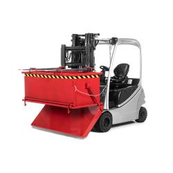 Kokoontaitettava taitettava lattiakontti RKB 75 - sisältö 750 dm³ - mitat 1650 x 850 x 845 mm - kantavuus 1250 kg - eri versiot