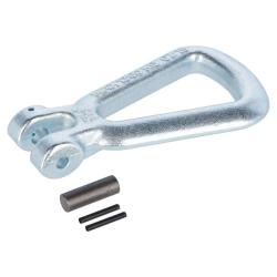 Ophangring met vork - voor kettingen van 6-7 of 8-9 mm - draagvermogen 850 tot 1300 kg