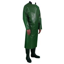 delantal con mangas - Protección de plantas - C3 - según directriz BVL 2020 - largo 125 cm - ancho 100 cm - verde oscuro