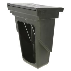 Mangeoire combinée petite - 11,5 l - 330 x 512 x 270 mm - pour clôtures de niches à veaux