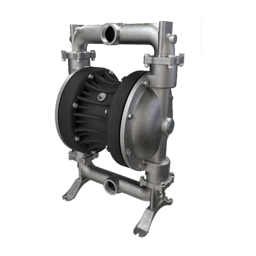 Bomba de aire comprimido de doble membrana Boxer 502 - PTFE - Carcasa de acero inoxidable - 600 l/min - 8 bar