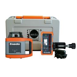 Nedo rotationslaser - SIRIUS 1 H - inkl. lasermodtager ACCEPTOR MAXX - pris pr