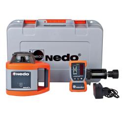 Nedo rotatielaser - SIRIUS 1 H - incl. laserontvanger ACCEPTOR 2 digitaal - prijs per stuk