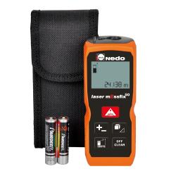 Nedo afstandsmåler - Laser mEssfix 50 - måleområde op til 50 meter - målenøjagtighed ± 2,0 mm