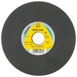 Høyytelses fleeceskive MFW 600 - for stål, rustfritt stål, ikke-jernholdige metaller - Ø 125 mm - boring 22 mm - 5 stk - pris pr VE
