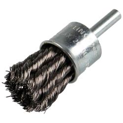 Päätyharja BPS 600 Z - Teräs ja ruostumaton teräs - Ø 19 - 30 mm - Akselin Ø 6 mm - PU 10 - 20 kpl - Hinta per PU