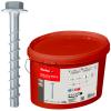 Betonskrue UltraCut FBS II - 6 x 35 til 10 x 70 - galvaniseret - forskellige hovedformer - 160 til 620 stykker - i en spand