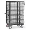 Varebil med nettingvegger - 2 svingbare og 2 faste hjul - lastekapasitet 750 kg - lasteflate 1000x680 eller 1200x780 mm