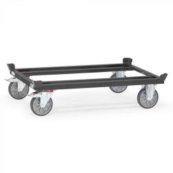 Palletonderstel - voor vlakke pallets en gaasboxen - staal - draagvermogen 750 tot 1200 kg