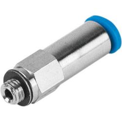 FESTO - QSK - Racor rápido roscado - Latón niquelado - Rosca M5 - Conducto Ø 4 a 6 mm - Precio por unidad
