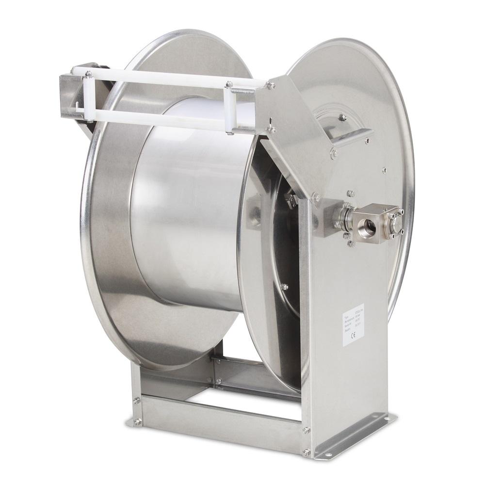 Slanghaspel STG/Ex - ATEX - roestvrij staal - 100 bar - DN 25 mm (1") - max. 28 m slang - zonder slang