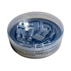 Banda sin fin EB13 - material W2B - ancho de banda 13 mm - longitud 3 m - con 6 cabezas - precio por juego