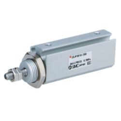 V&eacute;rin miniature SMC CJP2B-D - Double effet - Mod&egrave;le de base - Amortissement &eacute;lastique