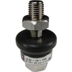 SMC JS-kompensationselement - Utf&ouml;rande i rostfritt st&aring;l - F&ouml;r kolvdiametrar fr&aring;n 10 till 63 mm - M4 x 0,7 till M18 x 1,5