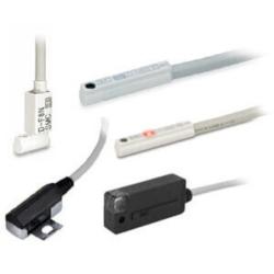 Conector precableado SMC para generador de se&ntilde;ales D-M9PPC - interruptor electr&oacute;nico - uso general - horizontal o vertical - M8 de 3 polos o M12 de 4 polos - longitud del cable: 0,5 m