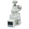 SMC Pr&auml;zisionsdruckregler IR1000/2000-A - neues Modell - Einstelldruck 0,05 bis 8 bar - Anschluss G 1/8" oder 1/4"