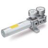 R&eacute;gulateur de position SMC IP200 - Course de 45 &agrave; 300 mm - Pression d'alimentation de 3 &agrave; 7 bars - Diam&egrave;tre de piston utilisable : 50 mm ou plus - Prix &agrave; l'unit&eacute;