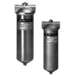 Filtro industriale SMC FGD - per portate ridotte - Rc da 3/8" a 3/4" - grado di filtrazione da 1 a 100 &mu;m - fino a 60 l/min - PN 10 bar