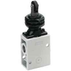 SMC Mechanisches 3-Wege-Ventil EVM830 - Anschluss G 1/8" - bis 10 bar - 6 mm&sup2; - Preis per St&uuml;ck