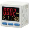 SMC Digitaler Drucksensor ISE20B - mit hoher Pr&auml;zision - 3-teilige Anzeige - IP40 - 2 Ausg&auml;nge + analoger Ausgang - IP65