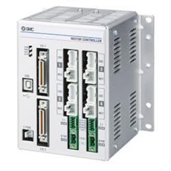 SMC 4-assige stappenmotorcontroller JXC832 - PNP-uitgang - DIN-rail 1,5 m