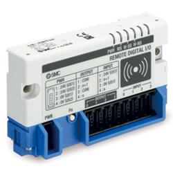 Bezdr&aacute;tov&yacute; syst&eacute;m SMC EXW1 - Digit&aacute;ln&iacute; vstupn&iacute;/v&yacute;stupn&iacute; modul - Kompaktn&iacute; proveden&iacute; - Intern&iacute; nebo extern&iacute; ant&eacute;na