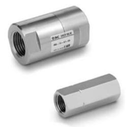 Clapets anti-retour SMC INA-14-209 - Corps en laiton - Joint en NBR - Raccord Rc 1/8" - pression de r&eacute;ponse 1 bar