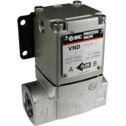 V&aacute;lvula SMC de 2/2 v&iacute;as VND - para vapor hasta 180 &deg;C - N.C. - hasta 9,7 bar - con indicador de funcionamiento