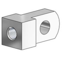 T&ecirc;te articul&eacute;e SMC I-GSUS - Pour pistons de &Oslash; 20 &agrave; 100 mm - Pour la s&eacute;rie CG5 - Prix &agrave; l'unit&eacute;