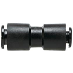 SMC Straight Connector KAH &ndash; PBT &ndash; 1 to 10 bar &ndash; Hose &Oslash; 3.2 to 12 mm &ndash; Pack of 5 or 10 &ndash; Price per piece