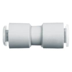 SMC Straight Connector KGH &ndash; with reducer &ndash; PBT &ndash; 1 to 10 bar &ndash; hose &Oslash; 4 to 12 mm &ndash; pack of 2 &ndash; price per piece