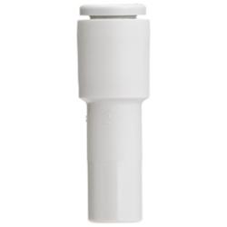 SMC Straight Reducer KQ2R &ndash; PBT/PP &ndash; Hose &Oslash; 1/8" to 3/8" &ndash; Fittings 5/32" to 1/2" &ndash; Pack of 10 &ndash; Price per piece