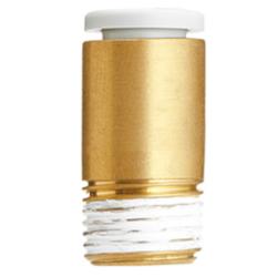 SMC Straight Push-fit Screw Fitting KQ2S &ndash; with hex socket and face seal &ndash; nickel-plated brass &ndash; hose &Oslash; 4 to 16 mm &ndash; pack of 5 or 10 &ndash; price per piece