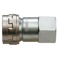 SMC S-koppling KK130S-F - Bussning med inv&auml;ndig g&auml;nga - St&aring;l - IG Rc 1/8" till 1/2" - 5-pack - Pris per styck