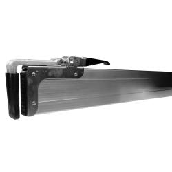 MTPro partition lock – two-piece – aluminium – 2400 to 2700 mm – profile 120x30 mm – pack of 2 – price per piece