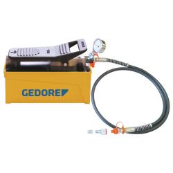 Gedore hydraulisk pumpe - luftdrevet - 17 og 28 t - arbeidstrykk 700 bar - driftstrykk 8 til 12 bar - pris per stykk