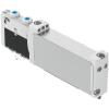 FESTO – zawór elektromagnetyczny VUVG-B14-F-1T1L – 2x zawór 3/2-drożny – zewnętrzne zasilanie powietrzem sterującym – sprężyna pneumatyczna/mechaniczna – zawór z płytką przyłączeniową G1/8 – cena za sztukę