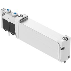 FESTO – zawór elektromagnetyczny VUVG-B18-F-1T1L – zawór 5/2-drożny, monostabilny – zewnętrzne zasilanie powietrzem sterującym – sprężyna pneumatyczna/mechaniczna – zawór z płytką przyłączeniową G1/4 – cena za sztukę