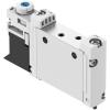 FESTO – zawór elektromagnetyczny VUVG-L10A-M3-1P3 – zawór 5/2-drogowy, monostabilny – zasilanie powietrzem sterującym wewnętrzne/zewnętrzne – sprężyna mechaniczna/pneumatyczna – zawór z mufą M3 – bez płyty przyłączeniowej elektrycznej – cena za sztuk