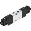 FESTO - Magnetventil VUVS-L20-B52-G18-F7-1C1 - 5/2-vägs bistabil ventil - med magnetspole - elektrisk anslutning typ C - intern eller extern pilotluftförsörjning - pris per styck