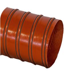 Varmluftslange - Air-Flex SIL 2 XT - silikon - NW 10 til 305 - driftstrykk 0,300 til 2,800 bar - lengde 4 m - pris per rull