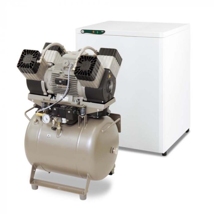 4-Zylinder-Kompressor - Motorleistung 2,2 kW - Druckluftbehälter 50 l - verschiedene Ausführungen