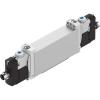 FESTO – zawór elektromagnetyczny VUVG-B14-F-1R8L – zawór 5/3-drożny – zewnętrzne zasilanie powietrzem sterującym – sprężyna mechaniczna – zawór z płytą przyłączeniową G1/8 – z płytą przyłączeniową elektryczną R8 – cena za sztukę